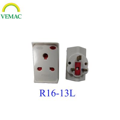 13A multi adaptor plug socket KM188